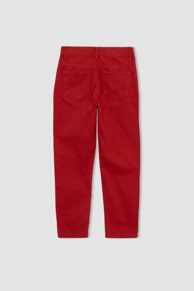 Red Gabardine Trousers for Boys - 10