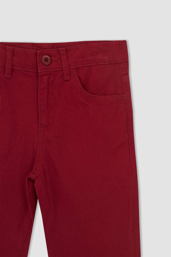 Red Gabardine Trousers for Boys X4224a622sm - 6