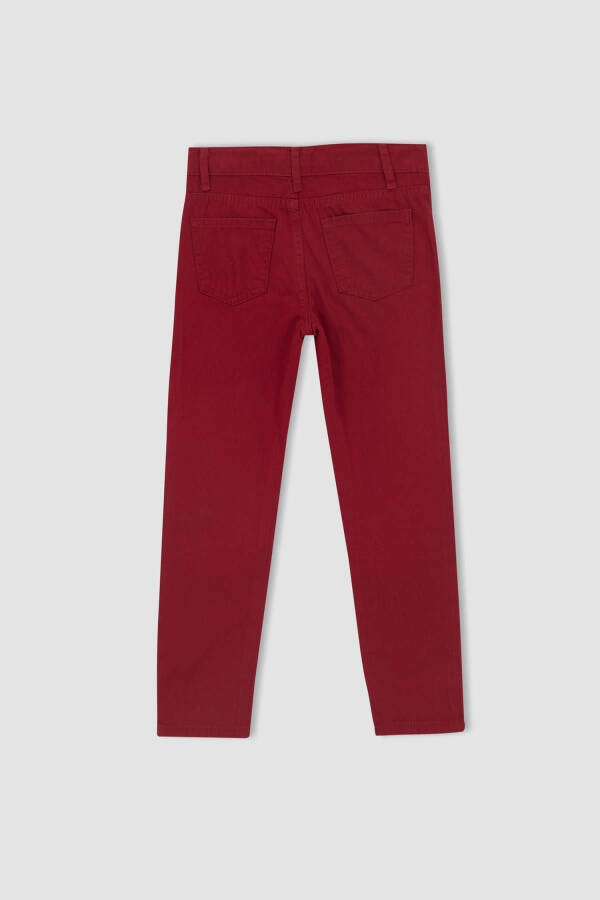 Red Gabardine Trousers for Boys X4224a622sm - 8