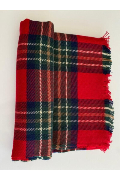 Red Green Scottish Scarf - 6