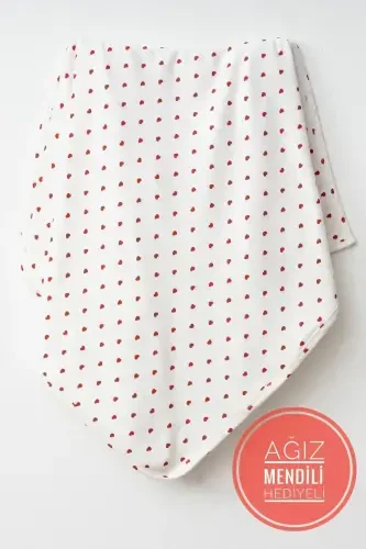 Red Heart Natural Cotton 80x90 cm. Single Layer B - 1