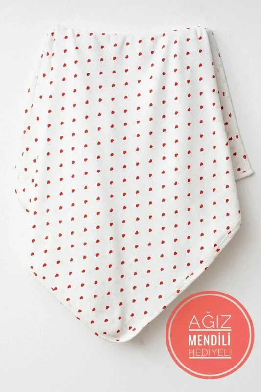 Red Heart Natural Cotton 80x90 cm. Single Layer B - 1