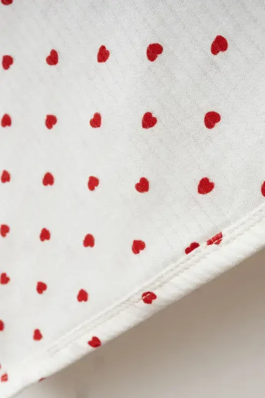 Red Heart Natural Cotton 80x90 cm. Single Layer B - 4