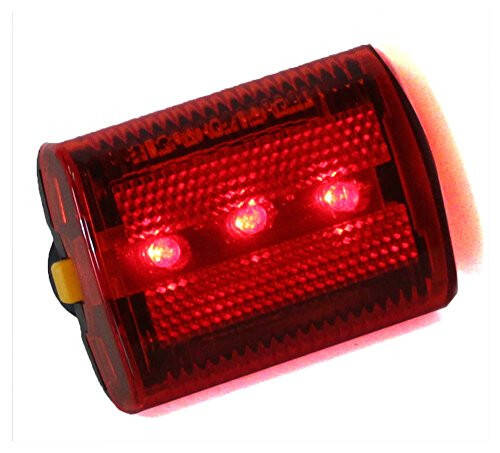 RED LED Flashing Safety Light: Bicycle:Walker:Runner - 3