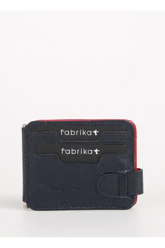 Red Men's Wallet Frk 329 Red - FABRIKA