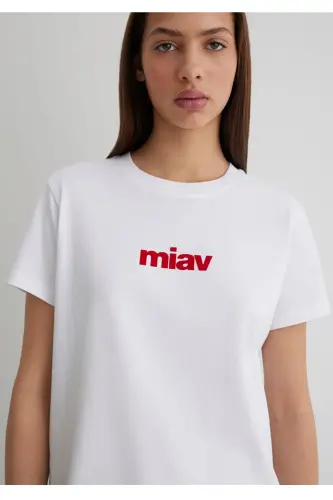 red miaow printed regular fit t-shirt - 4