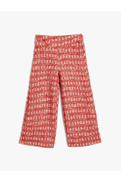 Red patterned jeans - 4