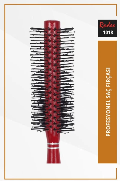 Red Professional Hair Brush 1018 - RODEO (1)