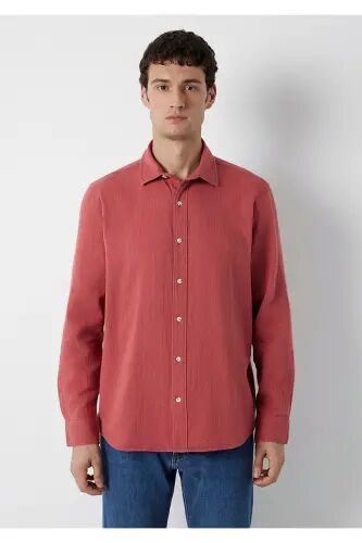 Red Shirt Regular Fit 0211518-71100 - Red - 4