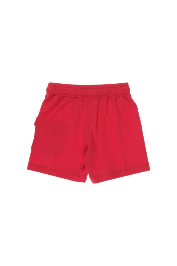 Red Shorts with Side Pockets for Baby Boy - 5