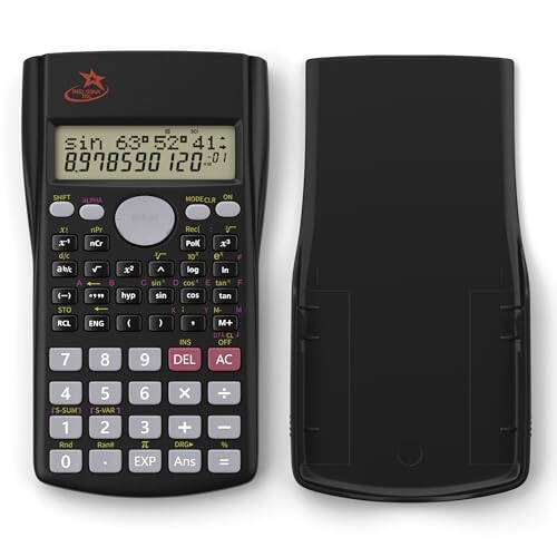 Red Star Tec Scientific Calculator SC-216 - Öğrenciler için Junior ve Lise Hesap Makinesi, SAT ve Genel İş Kullanımı için Uygun Grafik Olmayan Bilimsel Hesap Makinesi… - 1