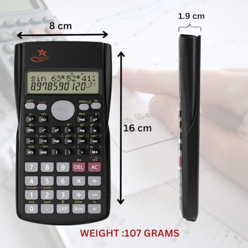 Red Star Tec Scientific Calculator SC-216 - O‘quvchilar uchun Junior va o‘rta maktab o‘quvchilari uchun kalkulyator Ilmiy bo‘lmagan grafik kalkulyatori SAT va umumiy biznes ishlatish uchun mos… - 7