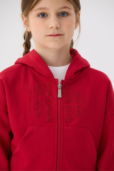 Red Sweatshirt for Girls - 10