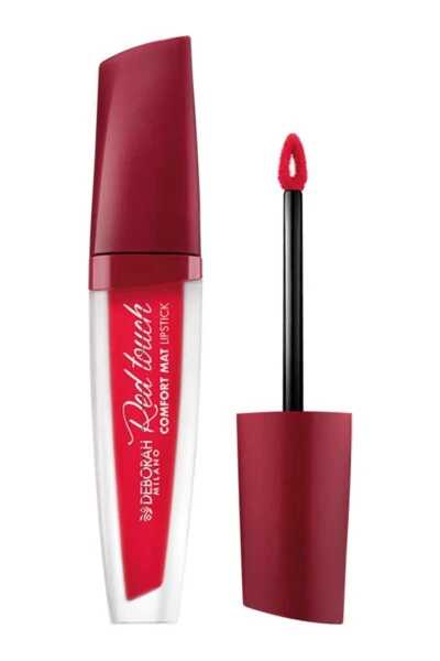 Red Touch Soft Liquid Matte Lipstick No: 07 Medium Red - DEBORAH (1)