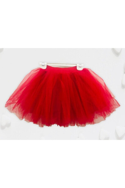 Red Tulle Skirt - 9