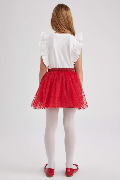 Red Tutu Skirt for Girls - 7