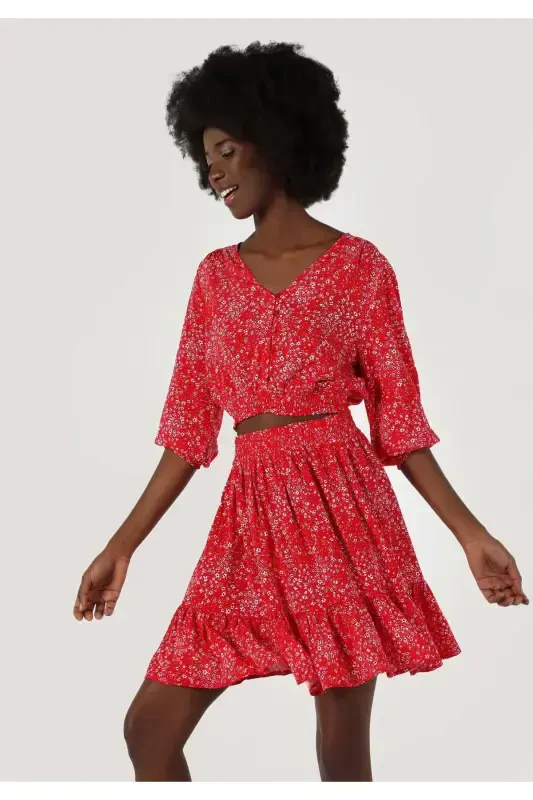 Red women's blouse - COLIN’S