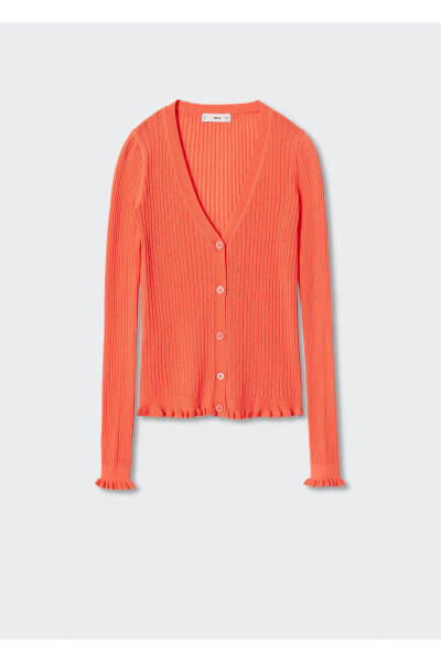 Red Women's Cardigan 37040454 - 3