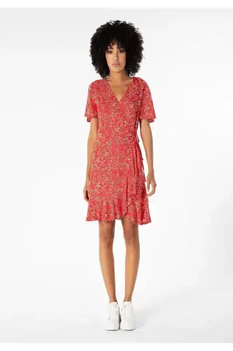 Red Women's Dress Cl1058870 - 4