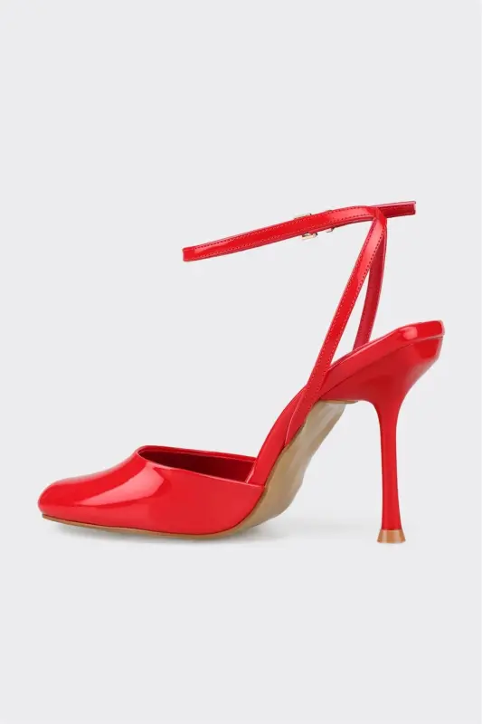 Red Women's High Heels - 3