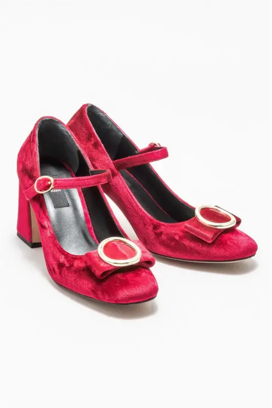 Red Women's High Heels - 2