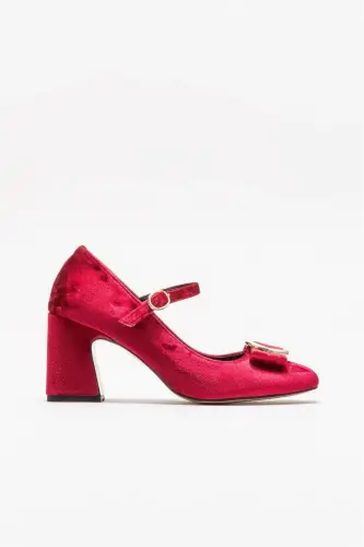Red Women's High Heels - 1