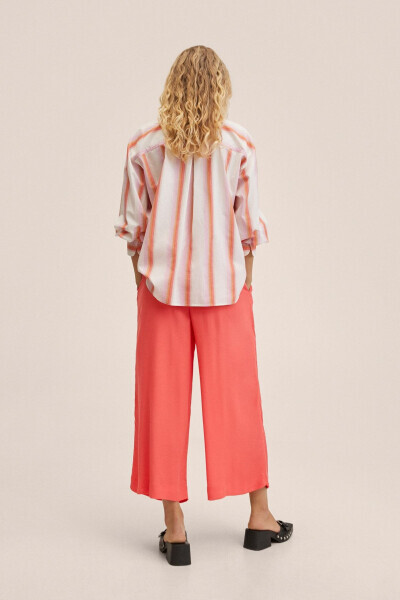 Red Women's Pants 27008633 - 12