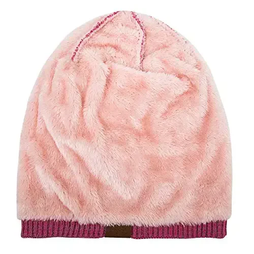 REDESS Beanie Hat for Men and Women Winter Warm Hats Knit Slouchy Thick Skull Cap - 4