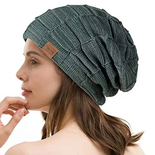 REDESS Beanie Hat for Men and Women Winter Warm Hats Knit Slouchy Thick Skull Cap - 5