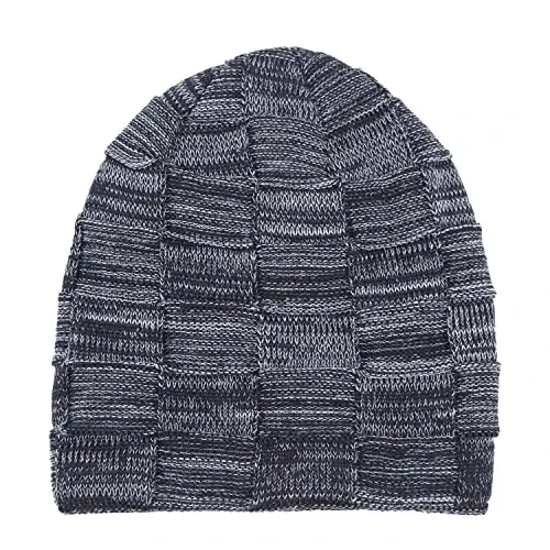 REDESS Beanie Hat for Men and Women Winter Warm Hats Knit Slouchy Thick Skull Cap - 4