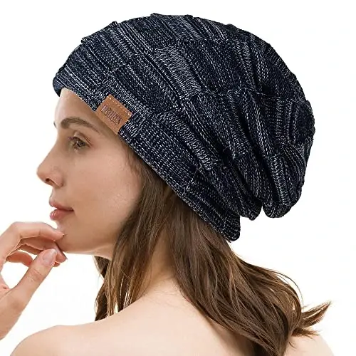 REDESS Beanie Hat for Men and Women Winter Warm Hats Knit Slouchy Thick Skull Cap - 6