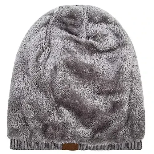 REDESS Beanie Hat for Men and Women Winter Warm Hats Knit Slouchy Thick Skull Cap - 5
