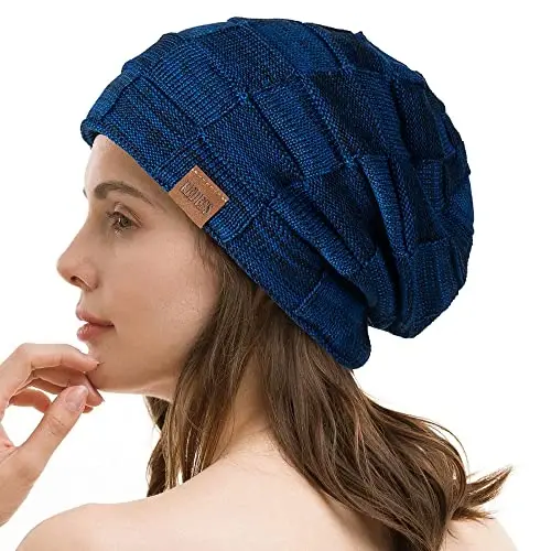 REDESS Beanie Hat for Men and Women Winter Warm Hats Knit Slouchy Thick Skull Cap - 6