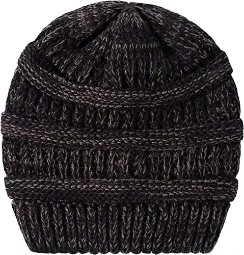 REDESS Slouchy Beanie Hat Erkaklar va Ayollar uchun Qishki Issiq Katta Yumshoq Gabardin Triko Shapka - 4