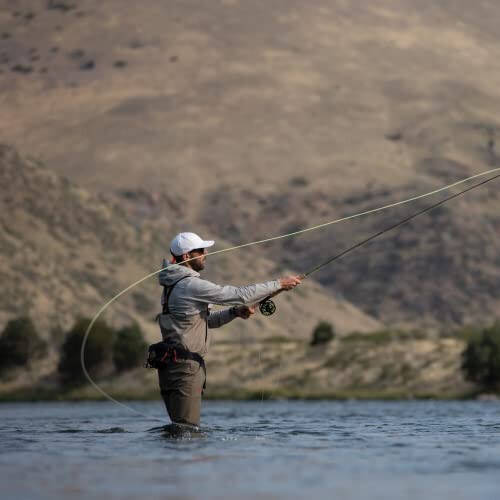 Redington Fly Fishing Olta ve Makara Seti Başlangıç Kiti, 4 Parça Orta Eylem Sazan Olta, Dayanıklı Döküm Alüminyum Makara, Taşıma Çantası, Olta İpi ve Lider - 5