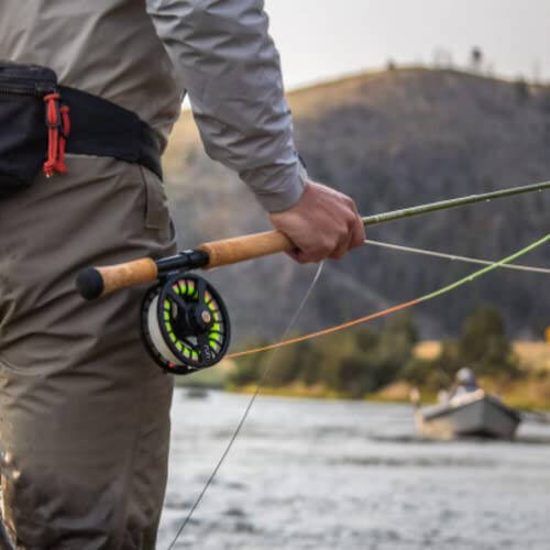 Redington Fly Fishing Olta ve Makara Seti Başlangıç Kiti, 4 Parça Orta Eylem Sazan Olta, Dayanıklı Döküm Alüminyum Makara, Taşıma Çantası, Olta İpi ve Lider - 6