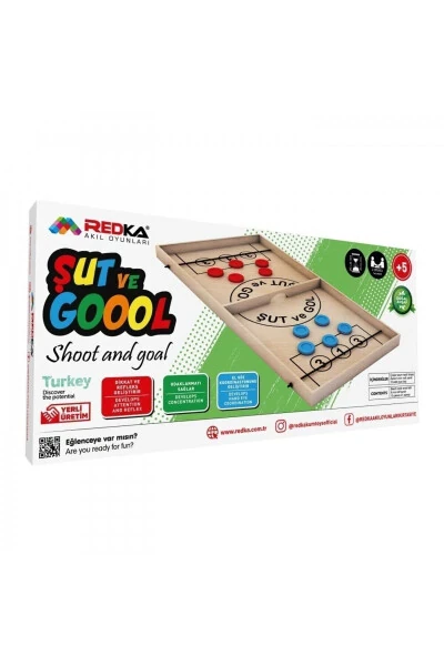 Redka Rezinali Futbol Uchirish va Gol Tez Slingshot Stolda Futbol - REDKA