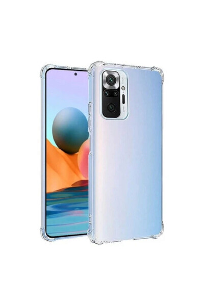 Redmi Note 10 Pro Case Antishock Corner Protection Shock Absorbing Crystal Clear Transparent Hard Silicone - 8