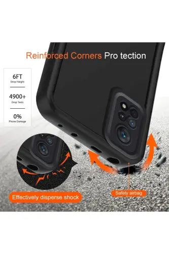 Redmi Note 10 Pro Kılıf Kamera Korumalı Yumuşak Dokulu Darbe Emici Bordo Silikon Kapak-Tombik Bordo - 3