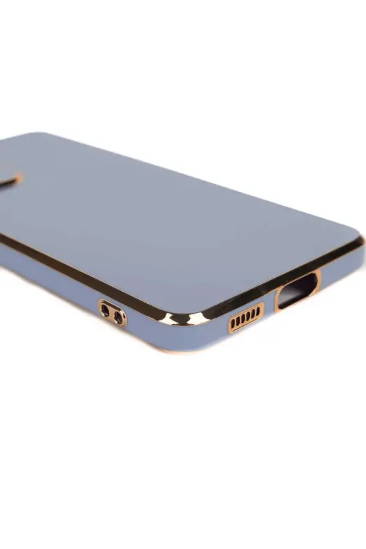 Redmi Note 11 Pro & 12 Pro 4g Case Glossy Edge Gold Embroidered Camera Protective Cover-Rose Gold - 5