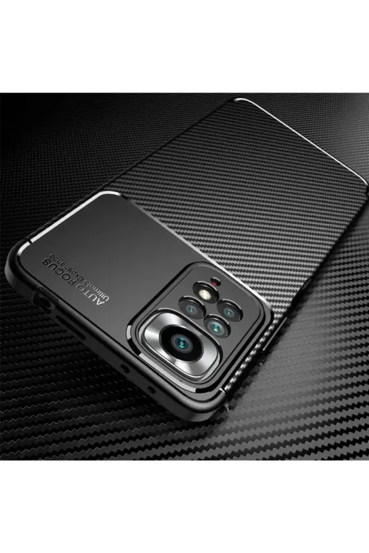Redmi Note 11 Pro/12 Pro 4G Kılıf Karbon Desenli Kamera Korumalı Renk Atmaz Silikon Kılıf-Shard - 2