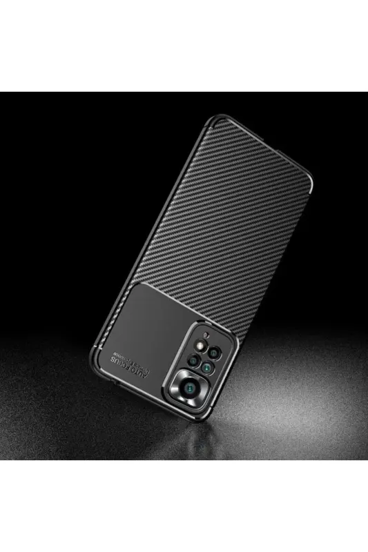 Redmi Note 11 Pro/12 Pro 4G Kılıf Karbon Desenli Kamera Korumalı Renk Atmaz Silikon Kılıf-Shard - 4