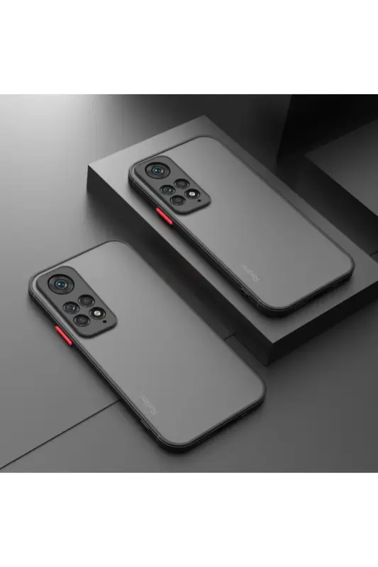 Redmi Note 11 Pro/12 Pro 4G Kılıf Mat Parmak Izi Yapmaz Kamera Korumalı Kapak - Spark - 3
