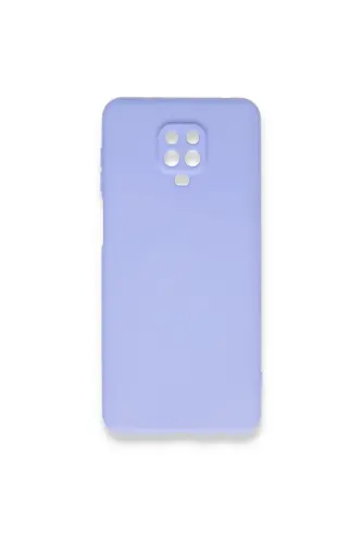 Redmi Note 9 Pro/9S Kılıf 3d Kamera Korumalı Içi Kadife Lansman Yumuşak Silikon Lila-3D Soft Lila 