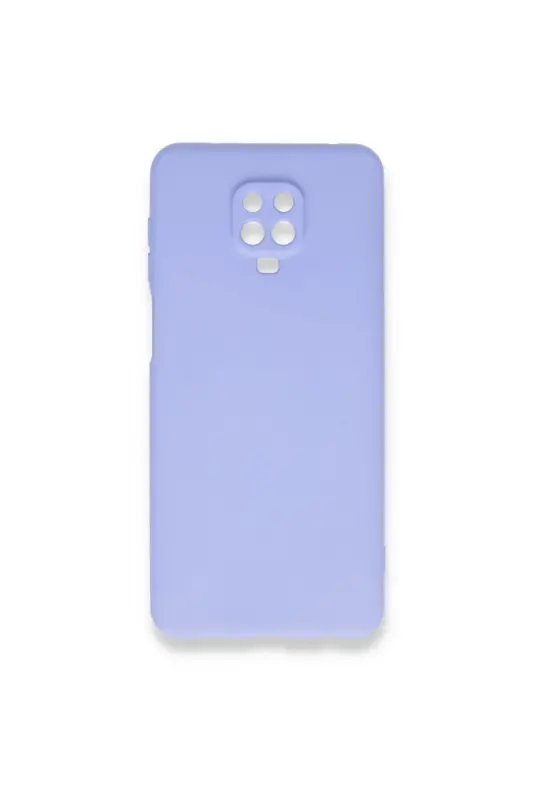 Redmi Note 9 Pro/9S Kılıf 3d Kamera Korumalı Içi Kadife Lansman Yumuşak Silikon Lila - 3D Soft Lila - 2