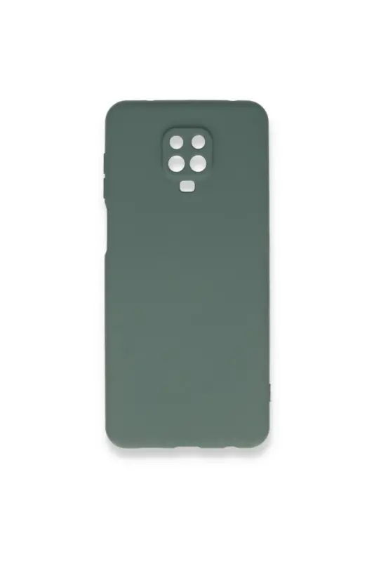 Redmi Note 9 Pro/9S Kılıf 3d Kamera Korumalı Içi Kadife Lansman Yumuşak Silikon Yeşil-3D Soft Yeşil - 1