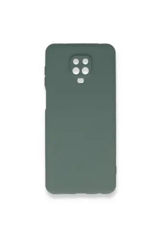 Redmi Note 9 Pro/9S Kılıf 3d Kamera Korumalı Içi Kadife Lansman Yumuşak Silikon Yeşil-3D Soft Yeşil 