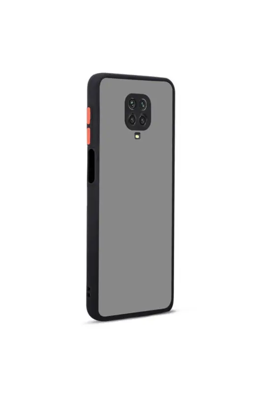 Redmi Note 9 Pro/9S Kılıf Kamera Korumalı Mat Renkli Buzlu Hux Silikon - Spark - 2