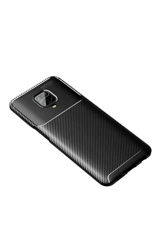 Redmi Note 9 Pro/9S Kılıf Rugged Armor Karbon Silikon-Shard - FIBAKS