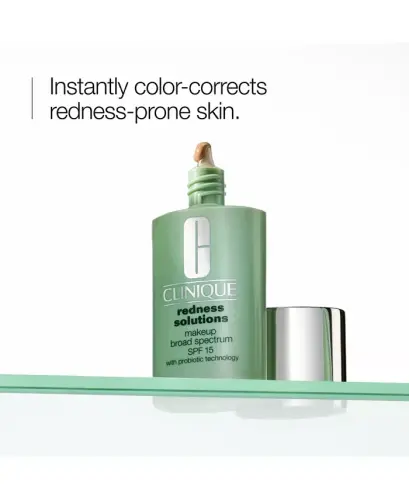 Redness Solutions Makeup Broad Spectrum SPF 15 With Probiotic Technology Foundation, 1 fl. oz. - Calming Alabaster - 5